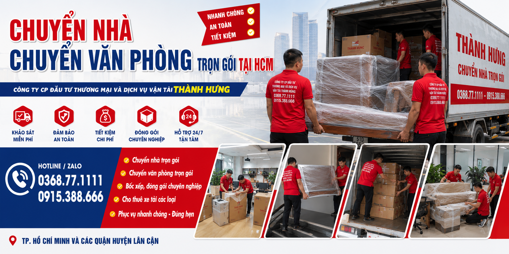 Chuyển Nhà Tại Thành Phố Hồ Chí Minh